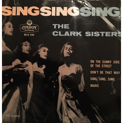 The Clark Sisters (2) Sing, Sing, Sing Vinyl 7" USED