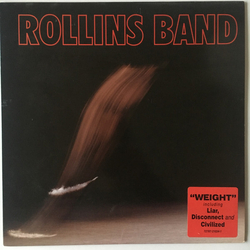 Rollins Band Weight Vinyl LP USED