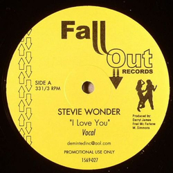 Stevie Wonder I Love You Vinyl 12" USED