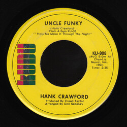 Hank Crawford Uncle Funky / Help Me Make It Through The Night USED VINYL 7INCH 45 RPM