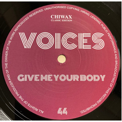 Voices (3) Give Me Your Body Vinyl 12" USED