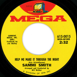 Sammi Smith Help Me Make It Through The Night / When Michael Calls USED VINYL 7INCH 45 RPM SINGLE STYRENE