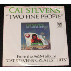 Cat Stevens Two Fine People USED VINYL 7INCH 45 RPM STYRENE