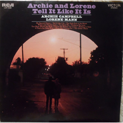 Archie Campbell / Lorene Mann Archie And Lorene Tell It Like It Is Vinyl LP USED