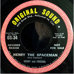 Henry & Friends Henry The Spaceman Vinyl 7" USED