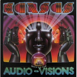Kansas (2) Audio-Visions Vinyl LP USED
