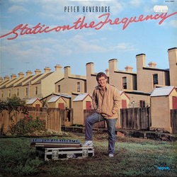 Peter Beveridge Static On The Frequency Vinyl LP USED