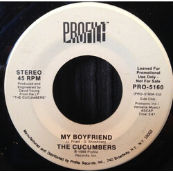 The Cucumbers (2) My Boyfriend USED VINYL 7INCH 45 RPM SINGLE PROMO STEREO
