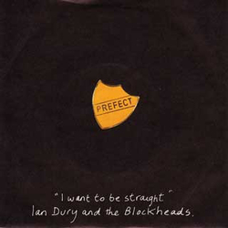 Ian Dury And The Blockheads I Want To Be Straight Vinyl 7" USED
