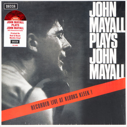 John Mayall John Mayall Plays John Mayall (Recorded Live At Klooks Kleek!) Vinyl LP USED