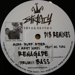 Mark Ryder / Mike James Renegade (Drum &) Bass Vinyl 12" USED