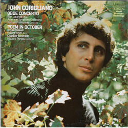 John Corigliano Oboe Concerto / Poem In October Vinyl LP USED