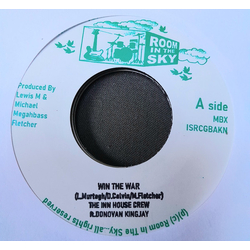The Inn House Crew / Donovan King Jay / Dean Fraser Win The War / Train Tracks Dub Vinyl 7" USED