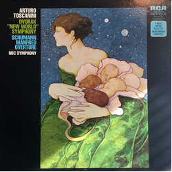 Arturo Toscanini / NBC Symphony Orchestra Dvořák "New World" Symphony / Schumann Manfred Overture Vinyl LP USED