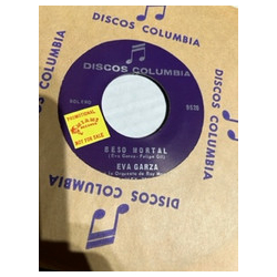 Eva Garza / La Orquesta De Ray Montoya Beso Mortal / Un Rato Mas Vinyl 7" USED