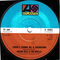 Archie Bell & The Drells (There's Gonna Be) A Showdown / Tighten Up Vinyl 7" USED