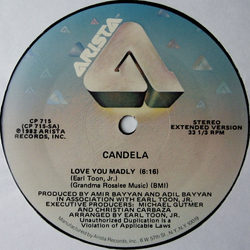 Candela Love You Madly Vinyl 12" USED