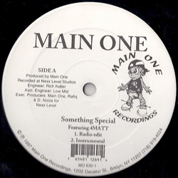Main One Something Special / Cross Examination Vinyl 12" USED