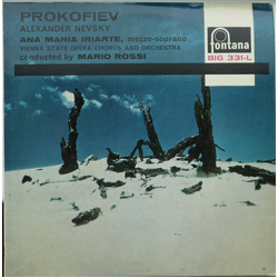 Sergei Prokofiev / Ana María Iriarte / Wiener Staatsopernchor / Orchester Der Wiener Staatsoper / Mario Rossi (2) Alexander Nevsky Vinyl LP USED