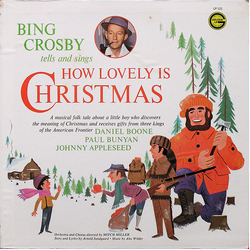 Bing Crosby Bing Crosby Tells And Sings How Lovely Is Christmas Vinyl LP USED