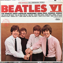 The Beatles Beatles VI Vinyl LP USED