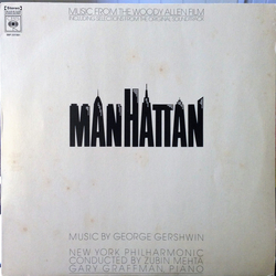 George Gershwin / New York Philharmonic Music From The Woody Allen Film "Manhattan" Vinyl LP USED