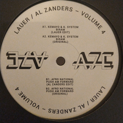 Phillip Lauer / Al Zanders A7 Edits Volume 4 Vinyl 12" USED