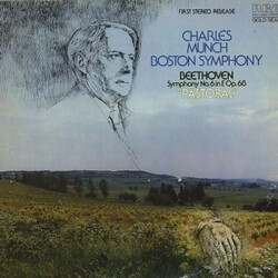 Charles Munch / Boston Symphony Orchestra / Ludwig van Beethoven Symphony No. 6 In F, Op. 68 (Pastoral) Vinyl LP USED