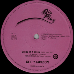 Kelly Jackson Living In A Dream Vinyl 12" USED