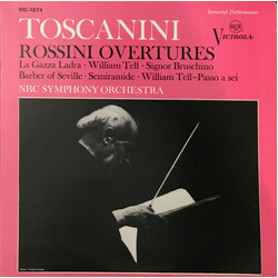 Gioacchino Rossini / Arturo Toscanini / NBC Symphony Orchestra Overtures Vinyl LP USED