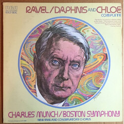 Maurice Ravel / Charles Munch / Boston Symphony Orchestra Daphnis And Chloe Complete Vinyl LP USED