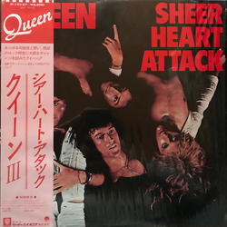 Queen Sheer Heart Attack Vinyl LP USED