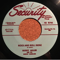 Buddy Miller & The Rockin' Ramblers Rock And Roll Irene / I Got Me A Woman Vinyl 7" USED