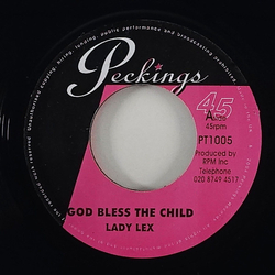 Lady Lex / Richie Davis God Bless The Child / Its True Vinyl 7" USED