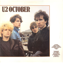 U2 October Vinyl LP USED