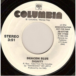 Deacon Blue Dignity USED VINYL 7INCH PROMO 45 RPM SINGLE