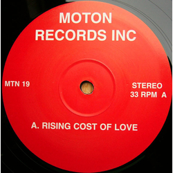 Various Rising Cost Of Love Vinyl 12" USED