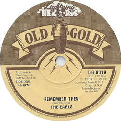 The Earls / Billy Bland Remember Then / Let The Little Girl Dance Vinyl 7" USED