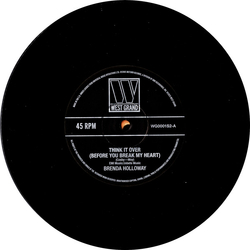 Brenda Holloway / Earl Van Dyke / The Soul Brothers (17) Think It Over (Before You Break My Heart) Vinyl 7" USED