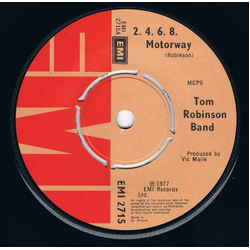Tom Robinson Band 2-4-6-8 Motorway Vinyl 7" USED
