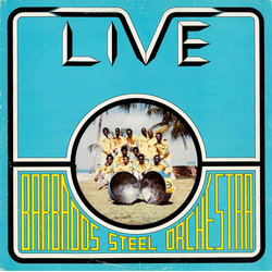 The Barbados Exotic Steel Orchestra Live Vinyl LP USED
