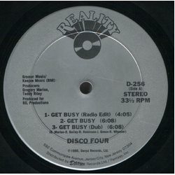 Disco Four Get Busy / Stomp, Stomp, Clap Vinyl 12" USED