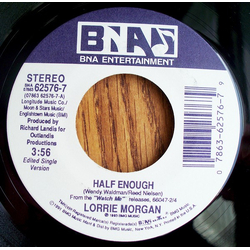 Lorrie Morgan Half Enough Vinyl 7" USED