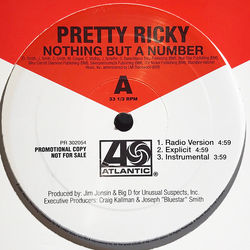 Pretty Ricky (2) Nothing But A Number / Call Me Vinyl 12" USED