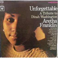 Aretha Franklin Unforgettable - A Tribute To Dinah Washington Vinyl LP USED