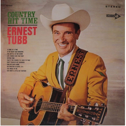 Ernest Tubb Country Hit Time Vinyl LP USED