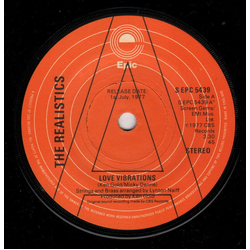 The Realistics (2) Love Vibrations Vinyl 7" USED