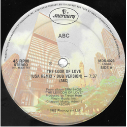 ABC The Look Of Love (USA Remix - Dub Version) Vinyl 12" USED