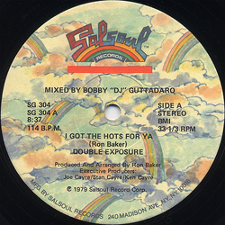 Double Exposure I Got The Hots For Ya Vinyl 12" USED