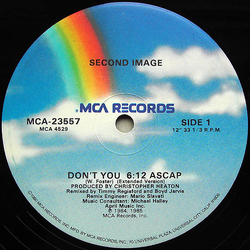 Second Image Don't You Vinyl 12" USED
